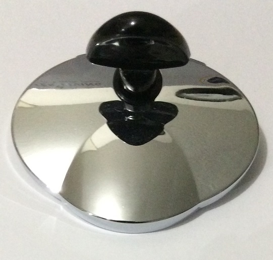 Chrome locking Lid with key for Aviva shower dispenser